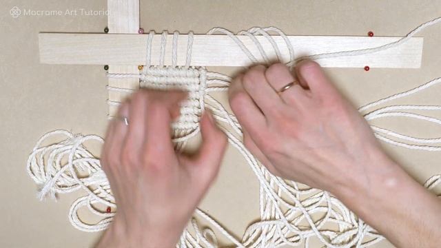 Square Macrame Coasters | Boho Home Decor | Easy Macrame Tutorial смотреть онлайн
