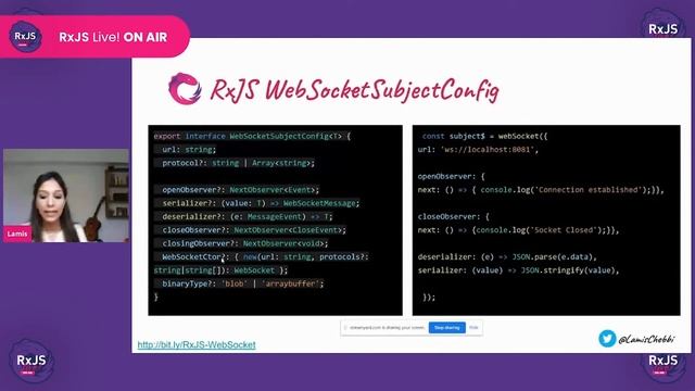 Embrace RealTime components using Angular, WebSocket and RxJS - RxJS Live! London - by Lamis Chebbi смотреть онлайн