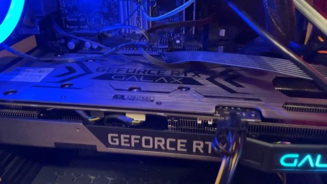Купил видеокарту Galax (KFA2) RTX 3060 Ti на AliExpress. Знакомство с картой.