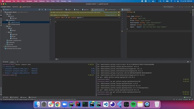 Microservices in Go - Heroku and PostgreSQL P2 - DB setup смотреть онлайн