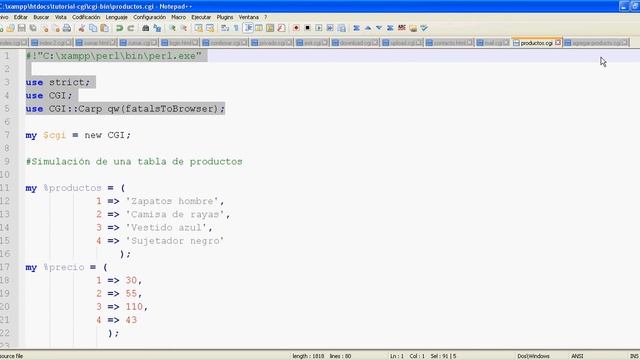 Tutorial CGI de Perl parte 9 - Uso de Cookies (Demo carrito de la compra) смотреть онлайн