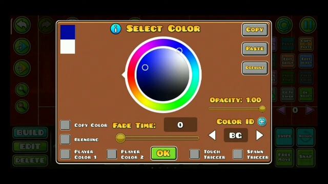 Как менять цвет фона во время игры. В Geometry dash смотреть онлайн
