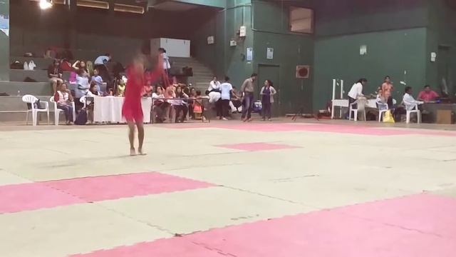 Rhythmic gymnastics Anushka Lunawat solo смотреть онлайн