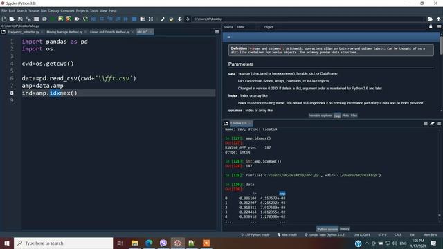 Python in Nepali 23: find index number of maximum value in a DataFrame смотреть онлайн