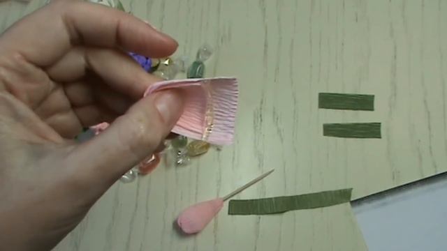 Тюльпаны из гофрированной бумаги / DIY смотреть онлайн