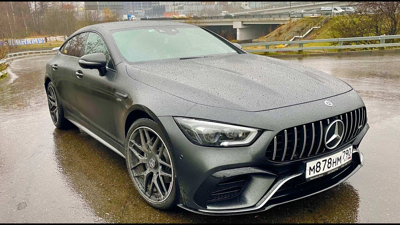 Такой бывает только AMG. Mercedes GT 4MATIC+ смотреть онлайн