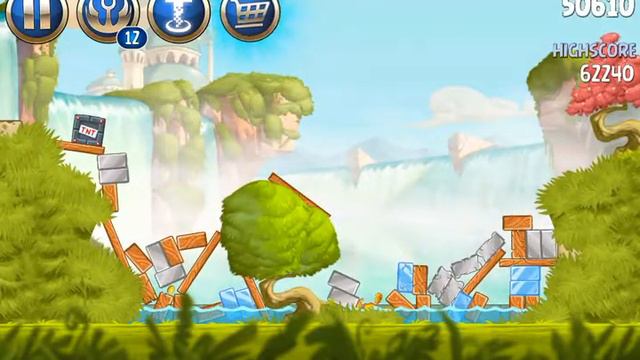 Angry Birds Star Wars 2 / Naboo Invasion / Level B1-S1 / All Three Stars walkthrough смотреть онлайн