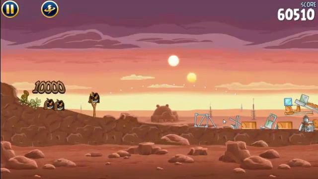 Прохождение игры Angry Birds Star Wars #1 (1-11 Эпизоды) смотреть онлайн