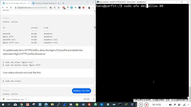 10. Konfigurera SSL/TLS kryptering på NGINX Ubuntu 18.04 смотреть онлайн