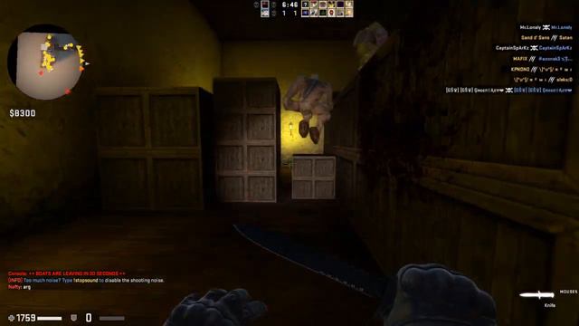 Counter Strike Global Offensive - Zombie Escape mod online gameplay on ze_sorrento_escape map смотреть онлайн