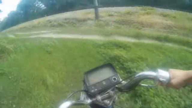 Покатушки по бездорожью на мото (Бонус-вид на украинские дороги) смотреть онлайн