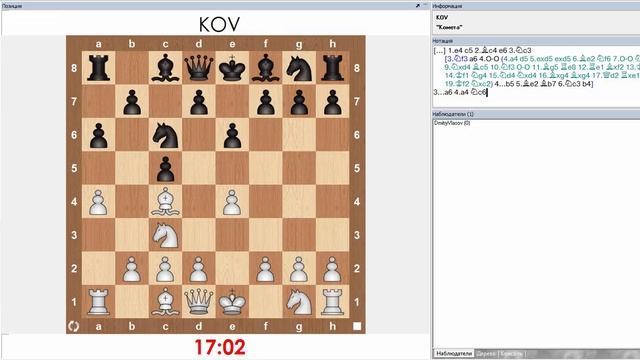 Шахматы. Сицилианская защита со слоном на C4. Как играть за черных. Урок 64 (часть 1)
