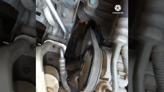 Замена, смазка ролика натяжителя (натяжное устройство) ремня Chevrolet Cobalt (Шевроле кобальт) смотреть онлайн