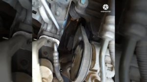 Замена, смазка ролика натяжителя (натяжное устройство) ремня Chevrolet Cobalt (Шевроле кобальт)