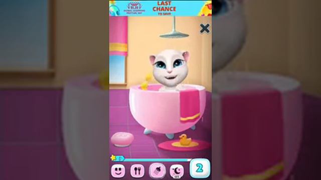 Прохождение игры «моя говорящая Анджела» #1 смотреть онлайн