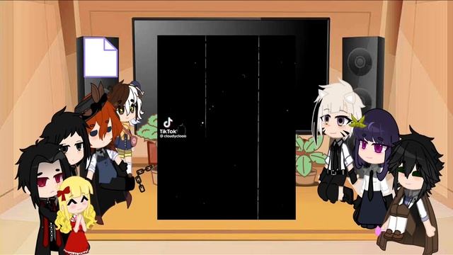 Bsd React To Dazai / W.I.P / Read Desc! / #gachaclub #dazai #reactionvideo