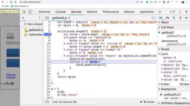 getSizeOf Method walk through (Optional) смотреть онлайн