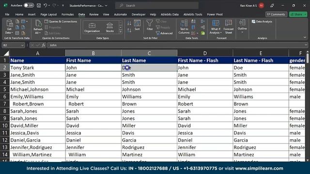 Data Cleaning in Excel | How to Clean Data in Excel | Excel Tutorial for Beginners | Simplilearn смотреть онлайн