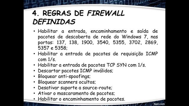 Servidor Firewall com Iptables em Ambiente Virtual - Parte 3-3 - Regras de Firewall Definidas e Con смотреть онлайн