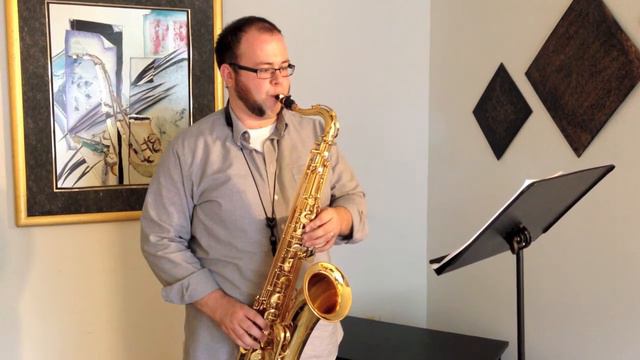 2013-2014 TMEA All-State Jazz Etude 2, tenor saxophone смотреть онлайн