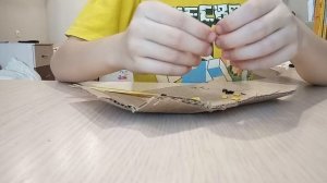 Леплю Титаник из пластилина