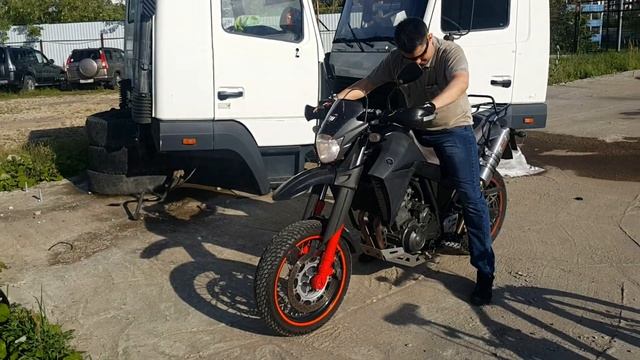 Обзор-тест YAMAHA XT 660 X смотреть онлайн