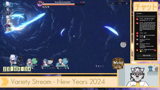 [Variety Stream] NEW YEARS 2024! Arcaea, Star Rail & MORE! смотреть онлайн