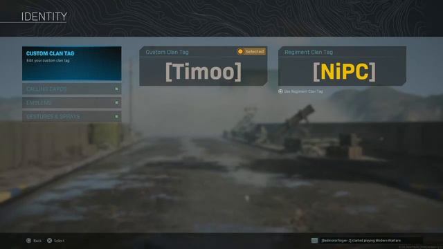 How to Change Clan Tag & Choose Regiment Tag in Call of Duty Warzone or Modern Warfare смотреть онлайн
