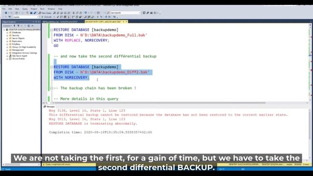 BACKUP WITH COPY_ONLY | SQL server смотреть онлайн