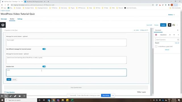 How to Create a Quiz with the LearnDash LMS WordPress Plugin смотреть онлайн