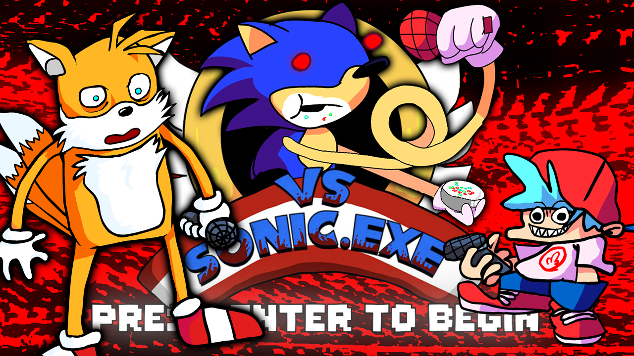 SONIC.EXE ЖМЫХНУЛО ► Friday Night Funkin vs. Sonic.exe mod Tails Get's Trolled mod смотреть онлайн