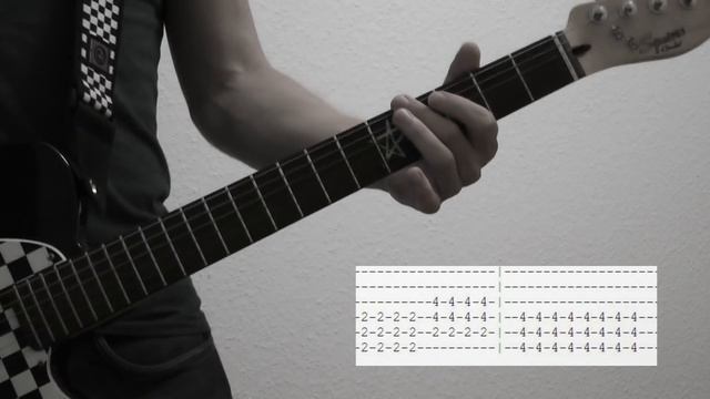 Skillet - Stars [Guitar Cover with Tabs] смотреть онлайн