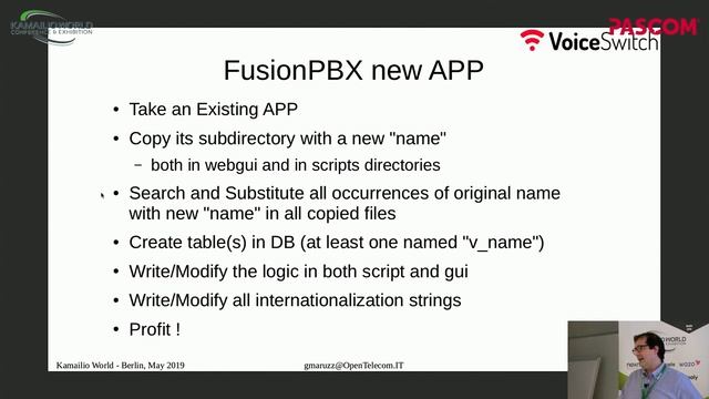Kamailio World 2019: FusionPBX As ToolKit For SIP Services смотреть онлайн