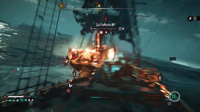 Первый абордаж в PvP! Skull & Bones смотреть онлайн