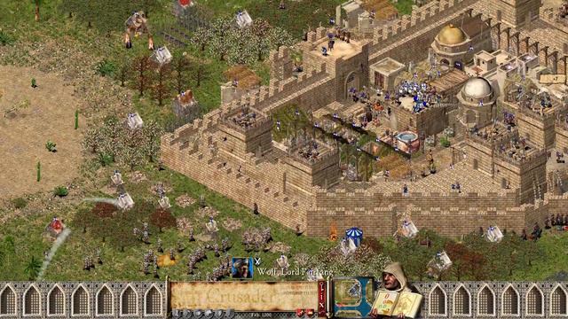 Stronghold Crusader - Ai battle 💻 - 2 x Wilk 🐺 vs Kommander 🗿 смотреть онлайн