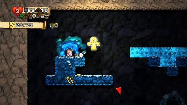 Spelunky - ankh resurrection gone wrong смотреть онлайн