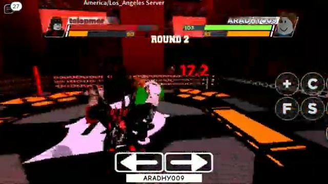 1v1 with ARADHY009. Roblox boxing league. смотреть онлайн