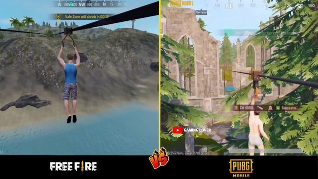 FREE FIRE VS PUBG MOBILE COMPARISON 2023 l WHAT IS THE BEST GRAPHICS l compare FF vs BGMI 2023 смотреть онлайн