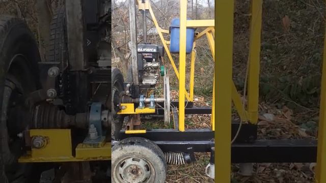 ЛЕНТОЧНАЯ ПИЛОРАМА 15лс(МОБИЛЬНАЯ)СВОИМИ РУКАМИ Band Mobile Sawmill With Your Own Hands#mobile