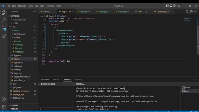 Material UI Set up and Custom Google Font Tamil | Full Stack with React, MUI and Supabase Tamil смотреть онлайн