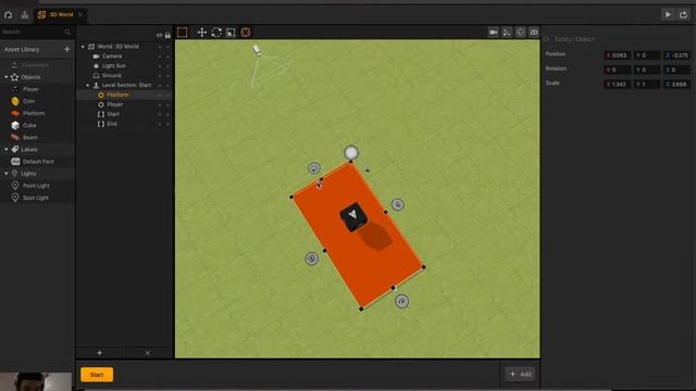 Tutorial Jumping Cube Part-1 смотреть онлайн