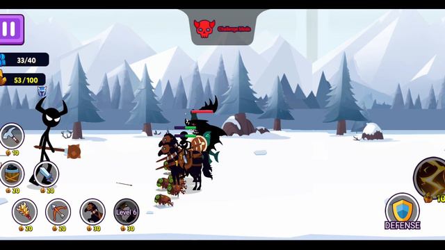 Oggy Build God Level Stickman Army To deafeat Jack Army In Stick War Game смотреть онлайн