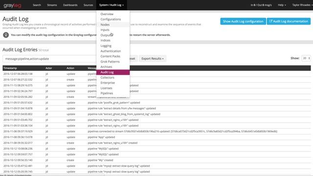 Graylog's Archiving and Audit Log Features смотреть онлайн