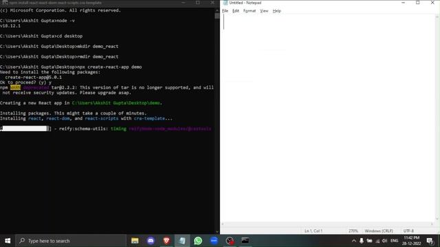 How to install and run a react app смотреть онлайн