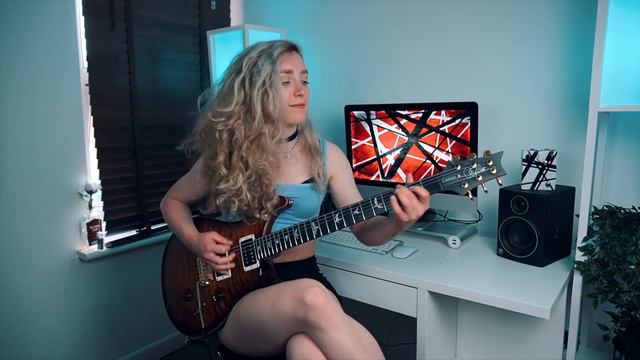 AIN'T TALKIN' 'BOUT LOVE - Van Halen | Guitar Cover by Sophie Burrell смотреть онлайн