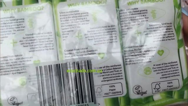 Бамбуковые салфетки карманные, 8 упаковок по 10 штук. The Cheeky Panda смотреть онлайн