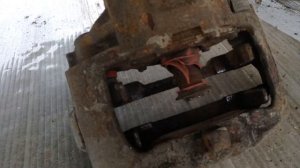 Валдай, замена тормозных колодок и диска ...