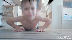 Отжимания с прыжком от Демида Мускула