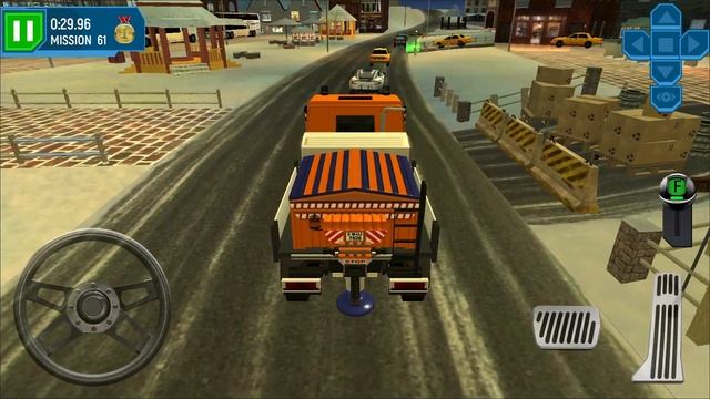 Snow Plow Vehicle Driving - Ski Resort Driving Simulator - Best Android Gameplay 2022 смотреть онлайн