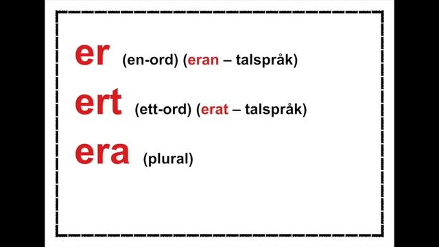 Lär dig svenska - Dag 18 - Fem ord per dag - Possessiva pronomen - A2-CEFR - 71 undertexter смотреть онлайн